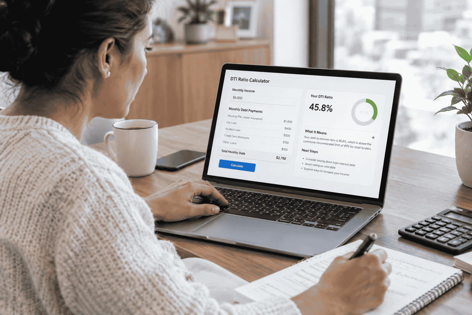 DTI Assessment Tool Guide: What to Enter and What It Means